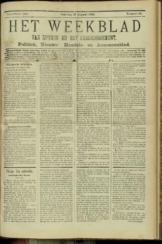 Het weekblad van Ijperen (1886 - 1906) 1905-08-19