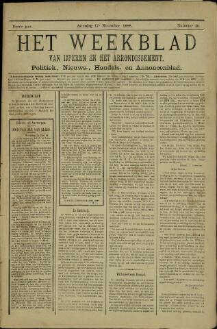 Het weekblad van Ijperen (1886-1906) 1888-11-17