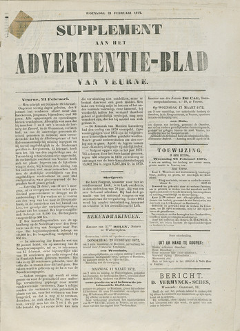 Het Advertentieblad (1825-1914) 1872-02-21