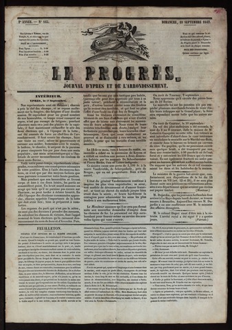 Le Progrès (1841-1914) 1842-09-18