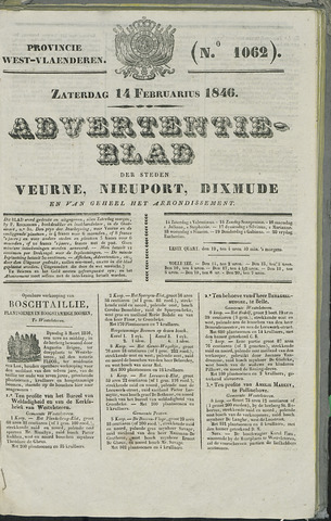 Het Advertentieblad (1825-1914) 1846-02-14