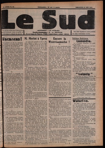 Le Sud (1934-1939) 1937-06-27