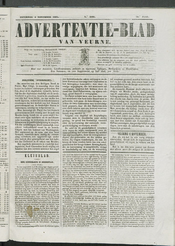 Het Advertentieblad (1825-1914) 1865-11-04