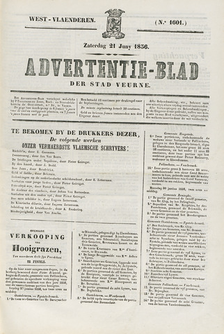 Het Advertentieblad (1825-1914) 1856-06-21