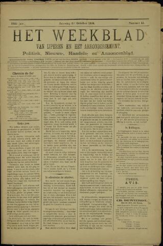 Het weekblad van Ijperen (1886-1906) 1896-10-25