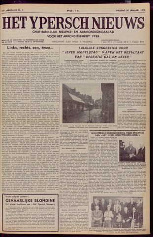 Het Ypersch nieuws (1929-1971) 1970-01-30