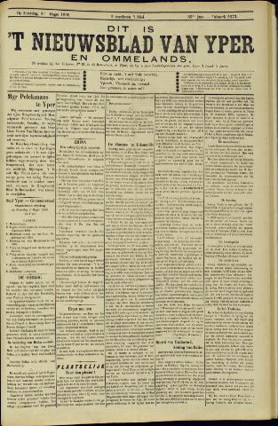 Nieuwsblad van Yperen en van het Arrondissement (1872 - 1912) 1900-08-04