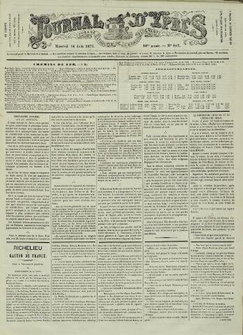 Journal d’Ypres (1874 - 1913) 1875-06-16