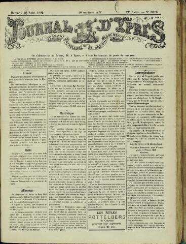Journal d’Ypres (1874 - 1913) 1902-08-27