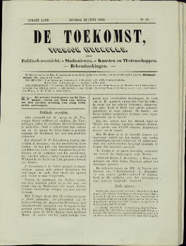 De Toekomst (1862-1894) 1862-06-22