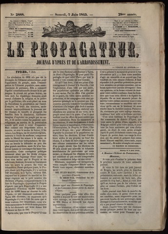 Le Propagateur (1818-1871) 1845-06-07