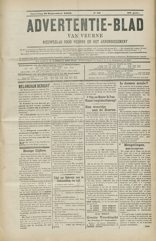 Het Advertentieblad (1825-1914) 1905-09-16