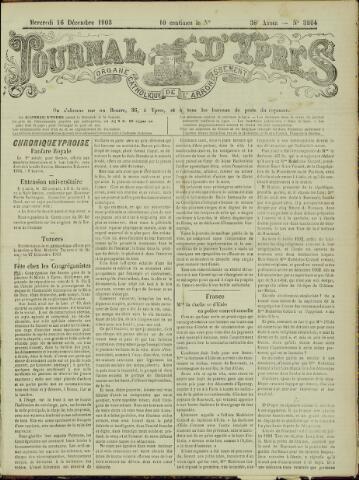 Journal d’Ypres (1874 - 1913) 1903-12-16