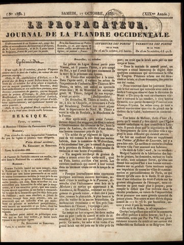 Le Propagateur (1818-1871) 1835-10-17