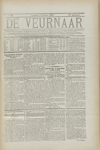 De Veurnaar (1838-1937) 1891-10-07