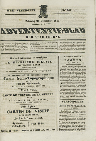 Het Advertentieblad (1825-1914) 1853-12-24