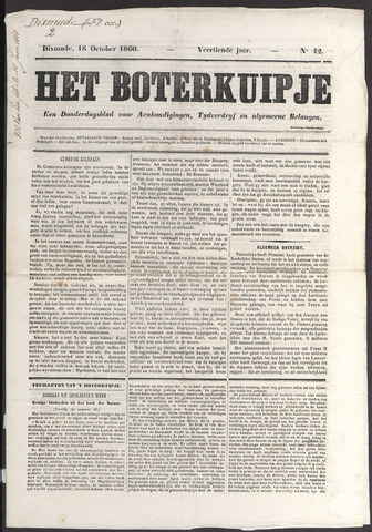 Het Boterkuipje (1846-1871) 1860-10-18