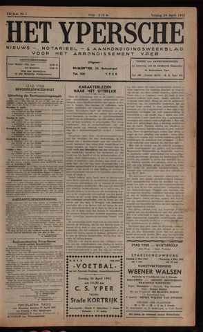 Het Ypersch nieuws (1929-1971) 1942-04-24