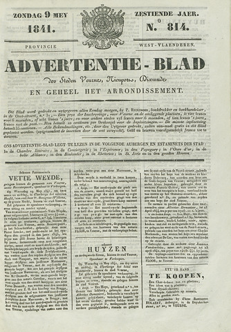 Het Advertentieblad (1825-1914) 1841-05-09