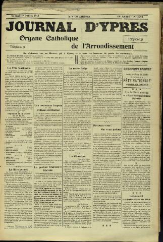 Journal d’Ypres (1874 - 1913) 1913-07-19
