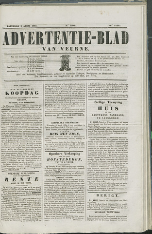 Het Advertentieblad (1825-1914) 1864-04-02