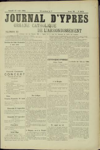 Journal d’Ypres (1874 - 1913) 1904-08-27