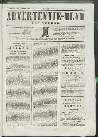 Het Advertentieblad (1825-1914) 1858-01-30