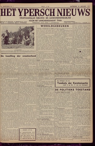 Het Ypersch nieuws (1929-1971) 1951-01-20