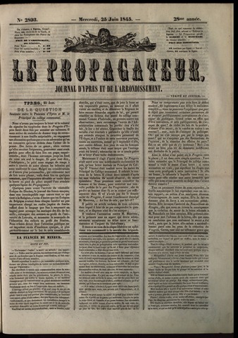 Le Propagateur (1818-1871) 1845-06-25