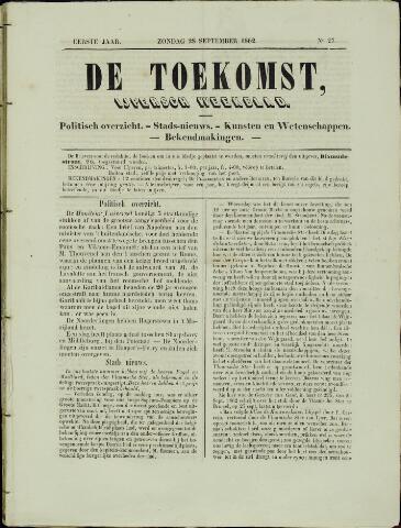 De Toekomst (1862-1894) 1862-09-28