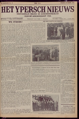Het Ypersch nieuws (1929-1971) 1971-03-26