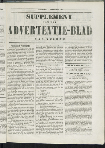 Het Advertentieblad (1825-1914) 1865-02-15