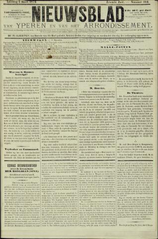 Nieuwsblad van Yperen en van het Arrondissement (1872 - 1912) 1872-03-02