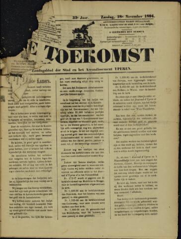De Toekomst (1862 - 1894) 1894-11-18