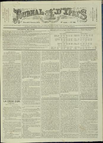 Journal d’Ypres (1874 - 1913) 1874-11-04