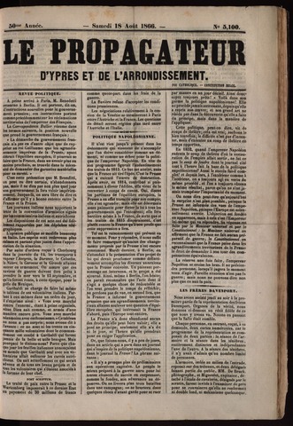 Le Propagateur (1818-1871) 1866-08-18