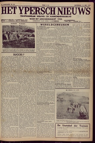 Het Ypersch nieuws (1929-1971) 1953-05-16