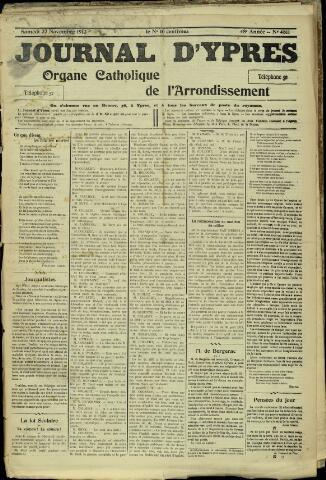 Journal d’Ypres (1874 - 1913) 1913-11-22