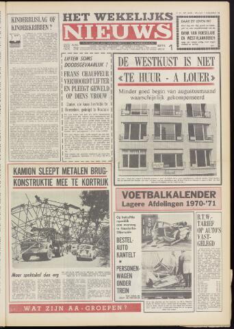 Het Wekelijks Nieuws (1946-1990) 1970-08-07