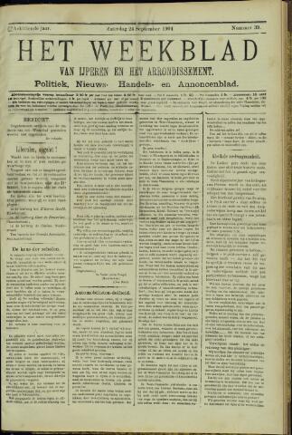 Het weekblad van Ijperen (1886-1906) 1904-09-24