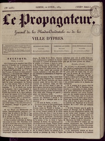 Le Propagateur (1818-1871) 1839-04-20