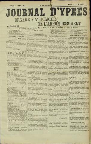 Journal d’Ypres (1874 - 1913) 1905-04-01