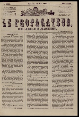 Le Propagateur (1818-1871) 1847-05-26