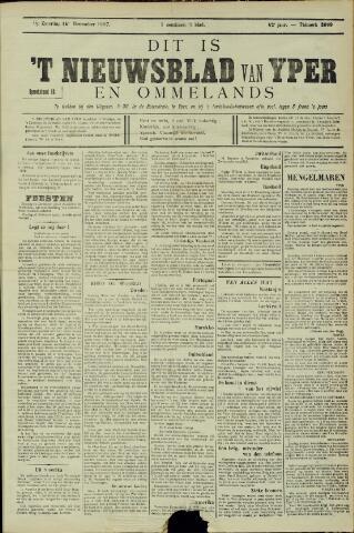 Nieuwsblad van Yperen en van het Arrondissement (1872-1912) 1907-12-14