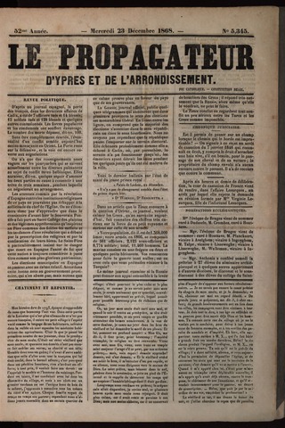 Le Propagateur (1818-1871) 1868-12-23