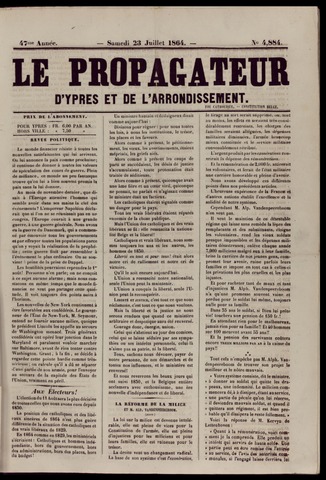 Le Propagateur (1818-1871) 1864-07-23