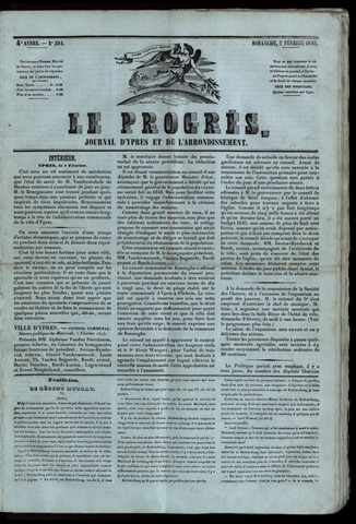 Le Progrès (1841-1914) 1845-02-09