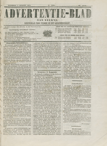 Het Advertentieblad (1825-1914) 1874-08-01