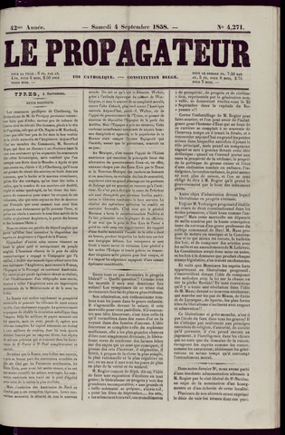 Le Propagateur (1818-1871) 1858-09-04
