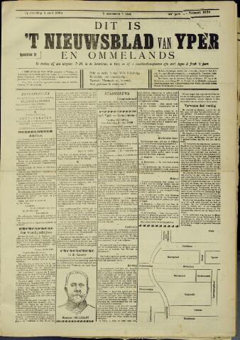 Nieuwsblad van Yperen en van het Arrondissement (1872 - 1912) 1909-06-05
